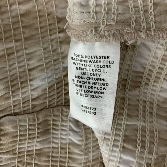 Halogen Lace Blouse XS Nude Beige Long Sleeve Mesh Elegant Stretchy - Picture 6 of 6